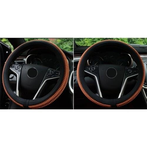 2021 steering wheel cover summer ice silk car grip cover four seasons GM womens grip cover inside the car
