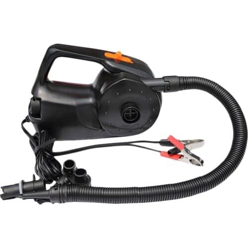 12V 100W Car Rechargable boat Pump Electric Inflatable Air Pump For Kayak Boat Air Cushions Ball