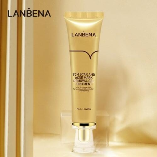 LANBENA Acne Scar Stretch Marks Remover Cream Skin Repair Acne Spots Acne Treatment Blackhead Whitening Cream 30ml