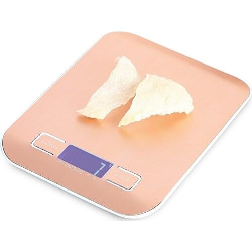 Kitchen Scale 5 kg/10kg Stainless Steel Digital Kitchen Accessories Electronic Precision Scale for Cooking Baking Measure Tools