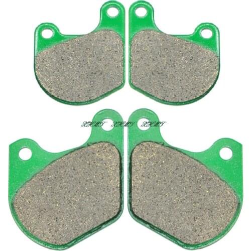Brake Pad Set For Xlch1000 Xlch 1000 Sportster 1978 1979 / Xlcr1000 Xlcr 1000 Cafe Racer 1977 1978