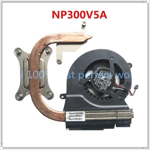 Laptop Geatsink Cooling Fan For Samsung NP300 NP300V5A 300V5A NP300V5Z Heatsink BA62-00606B BA62-00606A BA31-00107B
