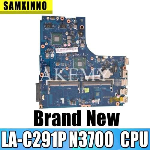New Mainboard For Lenovo Ideapad B51-30 Laptop Motherboard AIWBO/B1 LA-C291P N3700 CPU 4 cores