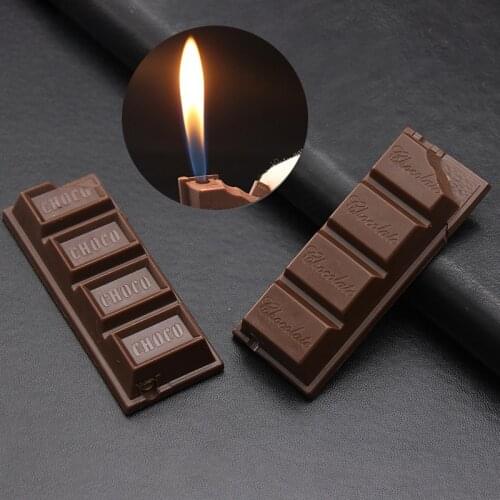 Portable Chocolate Butane Gas Lighter Inflatable Mini Torch Lighter Smoking Accessories Mens And Womens Gifts