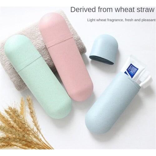 Portable Toothbrush Holder Box Outdoor Travel Camping Toothbrush Storage Organizer Case Bathroom Accessories Toothpaste Box