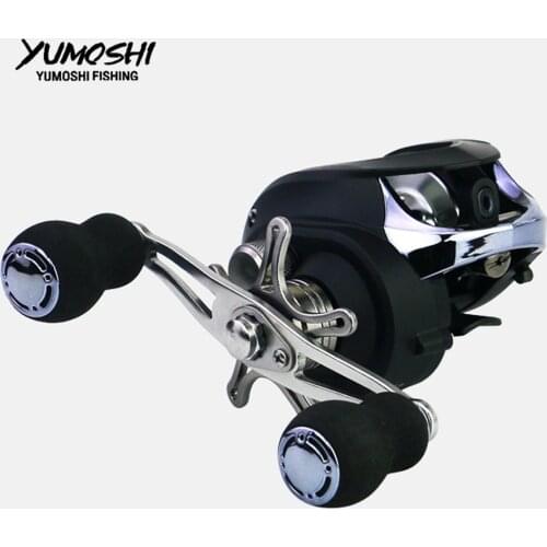 YUMOSHI reelsking BSP Double Brake Drip Wheel Haba Fishing Reel Road Sub Fishing Vessel Fishing Reel Fishing Wheel