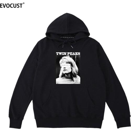 Twin peaks fire walk with me Laura Palmer funny The good the bad and the dougie Hoodies Sweatshirts men women unisex Cotton