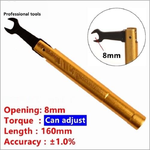 0.5---3N.m 8MM SSMA torque wrench RF connector opening electrommunication spanner Coax Adapter convertor Straight gol