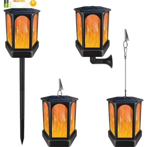 3 install way Solar Ground lawn garden Light Bulb Waterproof lighting sensor solar Wall Lamp for outdoor Pathway courtyard Road