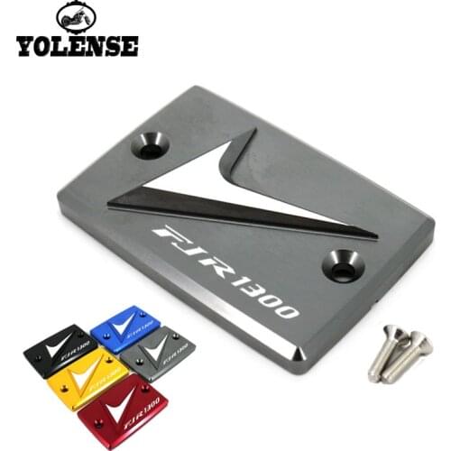 For YAMAHA XJ6 DIVERSION XJR1300 XJR 1300 FJR1300 FJR 1300 Motorcycle CNC Aluminum Front Clutch Brake Fluid Reservoir Cover Cap