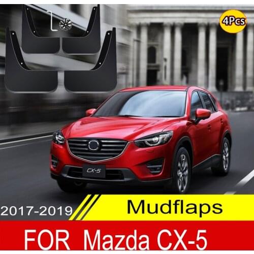 Car Mud Flaps For Mazda CX-5 CX5 2nd Gen KF 2017 2018 2019 Splash Guards Mudguards Accessories Front Rear