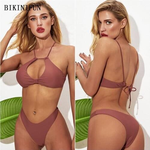 BIKINIFUN Pink Swimwear