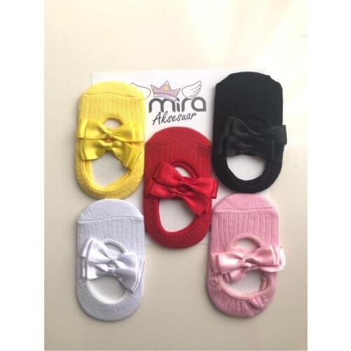 Baby girl Ballerina Socks 5 Li Cotton Ballerina Socks Yellow 5'li