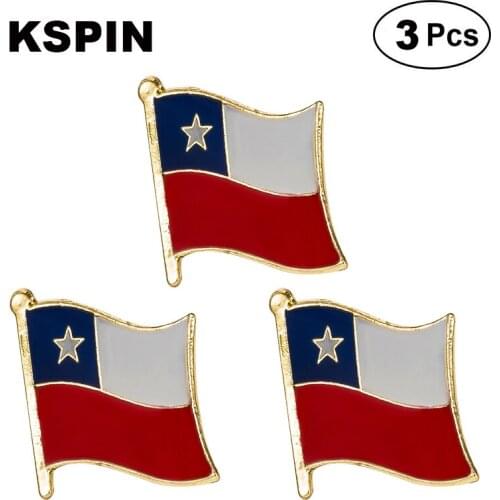 Chile Lapel Pin Brooches Pins Flag badge Brooch Badges