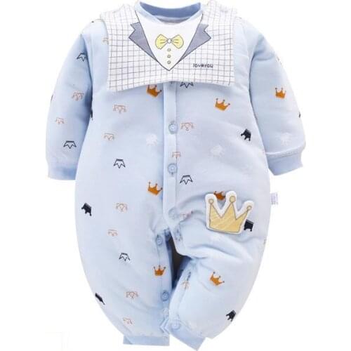 2020 Cute Baby Onesies autumn Cotton Romper Boy Girls 0-12Months Kids Clothes Long Sleeves Jumpsuit Outfits