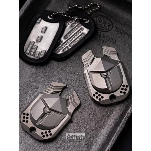 Titanium Alloy Mini Scarab Magnetic Decompression Push Brand Toys Pendant Adult Decompression Gift Outdoor Tools