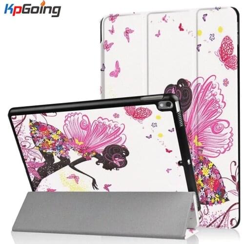 Fashion Painting Case for IPad 10.2 Inch 2020 Flip Trifold Stand Case PU Leather Full Cover for Ipad 8th 10.2" A2428 A2429 Case