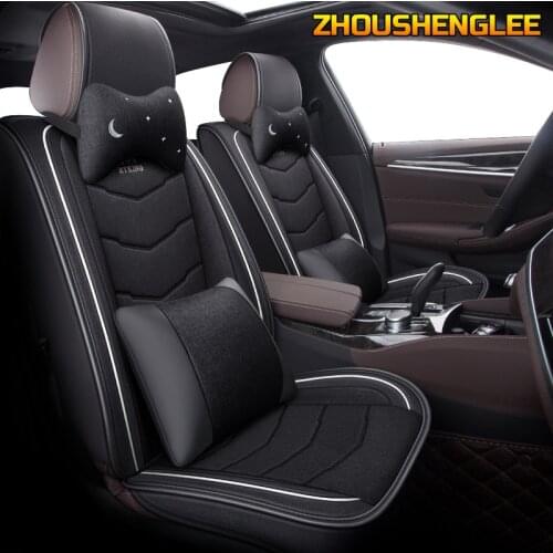 ZHOUSHENGLEE car seat covers set for suzuki swift kia sportage 4/3 mitsubishi carisma l200 kia carens k3 k5 seat cover cars