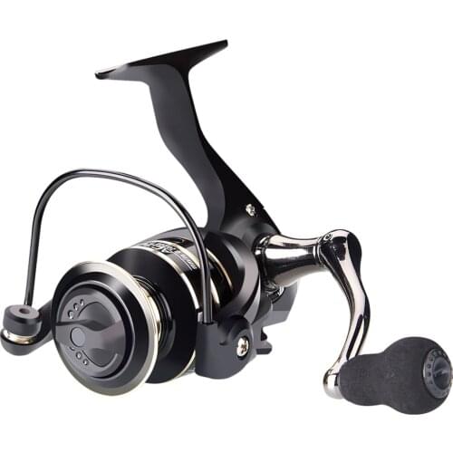 LINNWL Fishing Reel Spinning 12KG Max Drag 5.2:1 Metal Stainless Steel Saltwater Spinning Reel for Fishing Wheel Carete De Pesca
