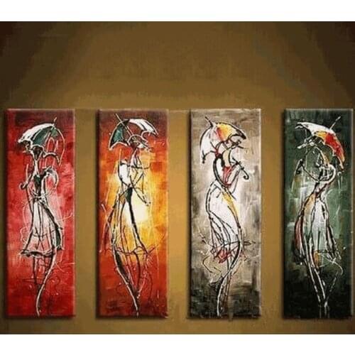 Modern Abstract hand-painted Art Oil Painting Wall Decor canvas (No frame) SH-2