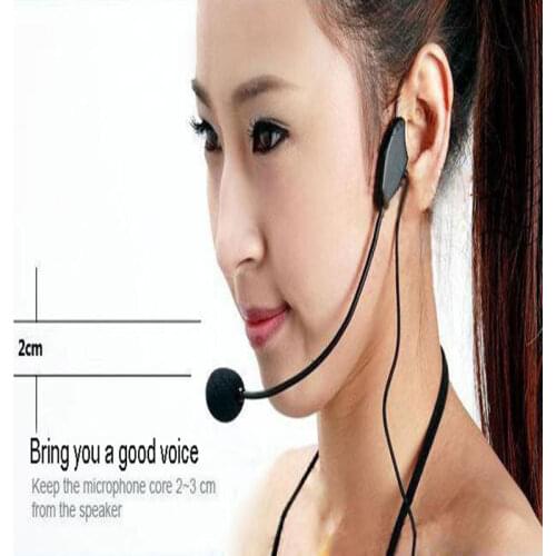 3.5mm universal portable wired microphone headset studio Lavalliere conference guidance voice amplifier voice wired microphone