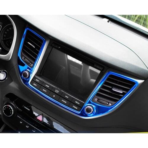 Central Instument Panel Air Outlet Frame For Hyundai All New Tuscon 2015 2016 2017 AA052