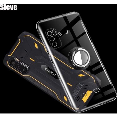 Case For Cubot King Kong5 Pro Finger Ring Holder Bracket Soft TPU Shockproof Cover For Cubot King Kong 5 Pro Coque