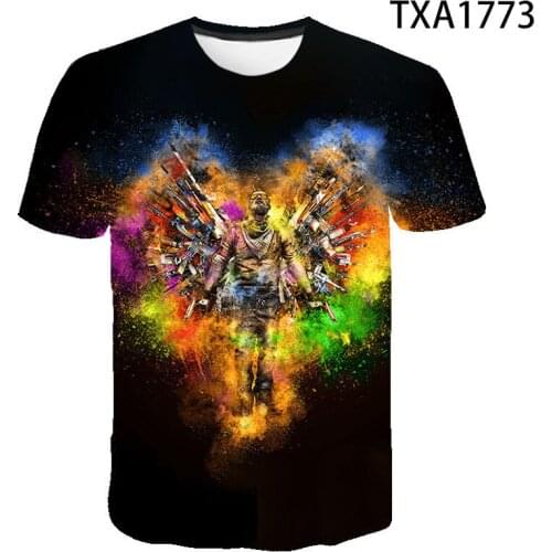2020 New Summer Games CS GO 3D T shirt Men Women Children Fashion Streetwear Boy Girl Kids Printed T-shirts Cool Tops Tee