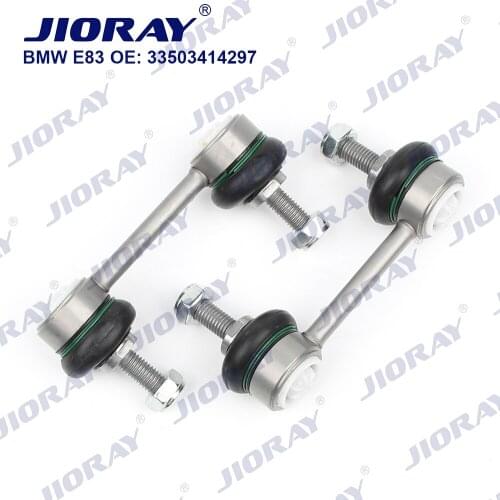 JIORAY Pair Rear Axle Sway Bar End Stabilizer Link Ball Joint For BMW X3 Series E83 2.0i 2.5i 3.0d 3.0i xDrive 2003-2011