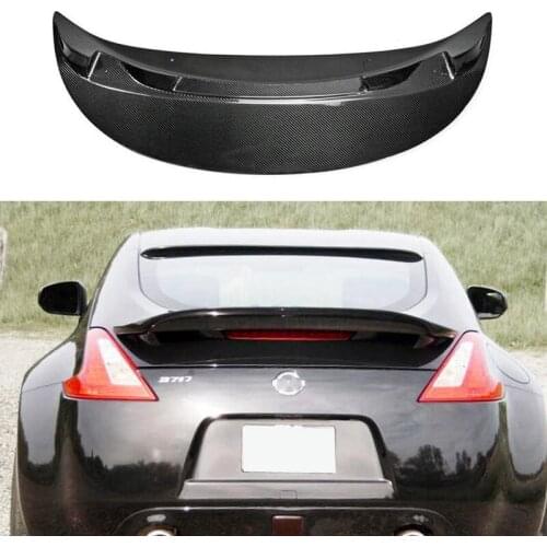 Suitable For Nissan 370Z Z34 Spoiler FRP Glass Fiber Am rear Fender Body Trunk Modification Auto Parts 2009-2015