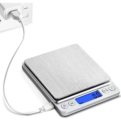 2000g/0.1g LCD Portable Mini Electronic Digital Scales Pocket Case Postal Kitchen Jewelry Weight Balance Scal Kitchen Scale