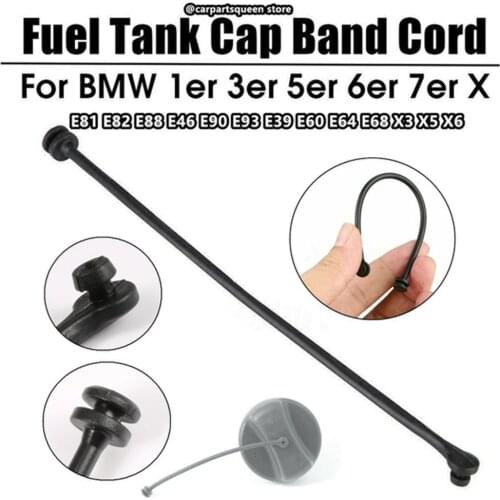 Fuel Tank Cap Band Cord For BMW X1 X3 X4 X5 X6 Z4 1er 3er 5er 6er 7er Fuel Cap Tank Cover Line Cable Wire Petrol