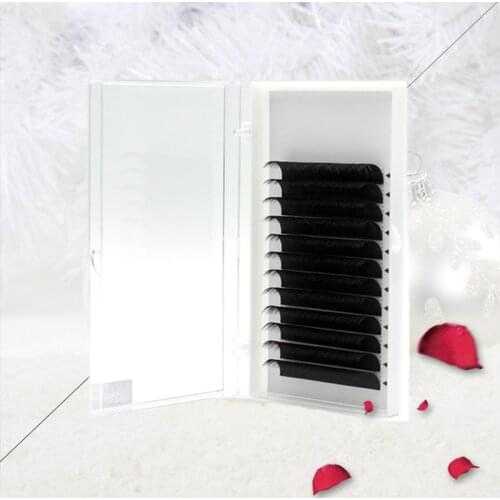 RETANA 12Rows personalized custom independent silk eyelashes for all sizes high-quality eyelash extensions eyelash extensions