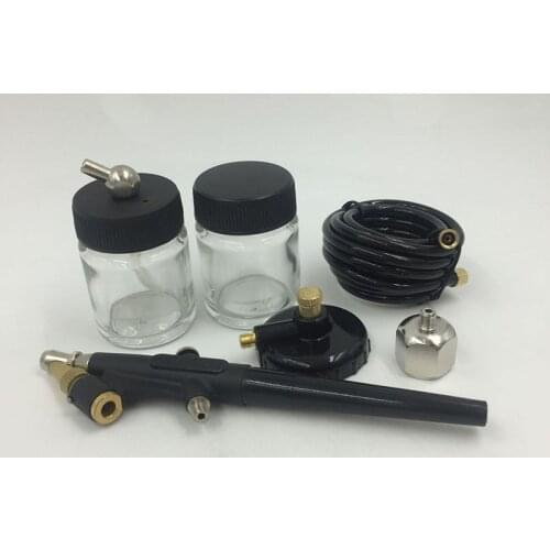 SAT5115 airbrush hand double action Kits Nozzle 0.8mm Air Brush Pressure Airbrush Tools Diy For Cake Painting Painting Mini Gun