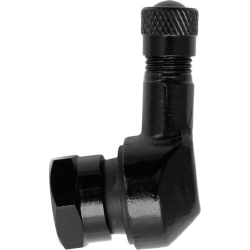 90 degree CNC Black Motorcycle Valve Stems Tire 10mm 11.3mm Rim Wheel Aluminum