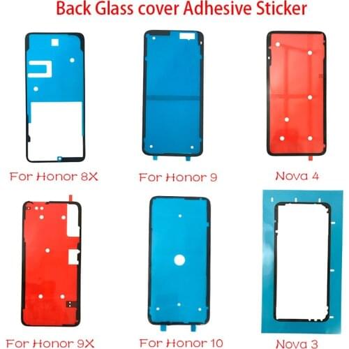 Back Battery Cover Door sticker Adhesive glue tape For Huawei Honor 9 10 8X 9X 20 20i 30 Pro Nova 3 4 P10 P20 P30 40 Pro Lite