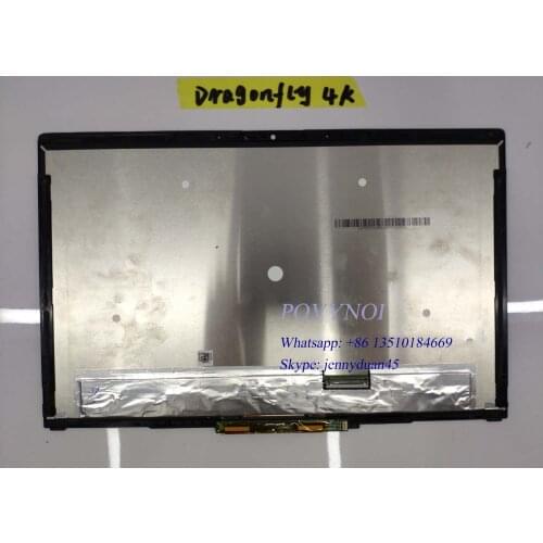 For 13.3" HP Dragonfly series LCD LED display touch screen assembly UHD3840x2160
