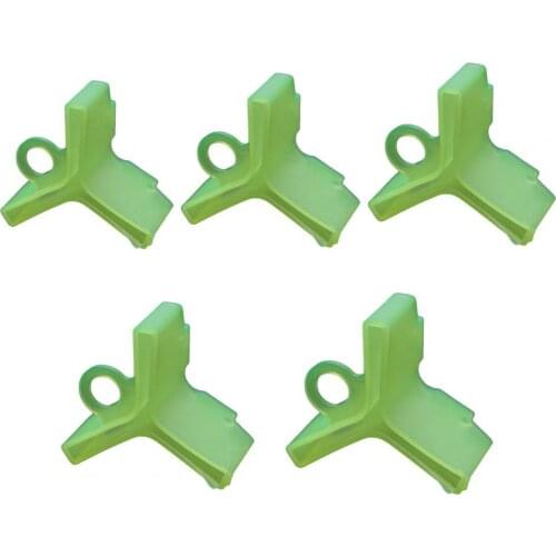 100Pcs/Set Fishing Hooks Cover Reusable Protective ABS Durable Treble Hooks Sheath Case for Fishing Bonnets hook sheath cover