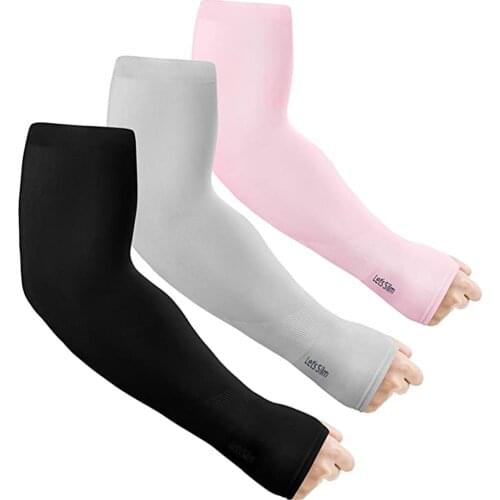 3pcs Arm Sleeves Warmers Sports Sleeve Sun Uv Protection Hand Cover Summer Cooling Running Fishing Cycling Arm Sleeves