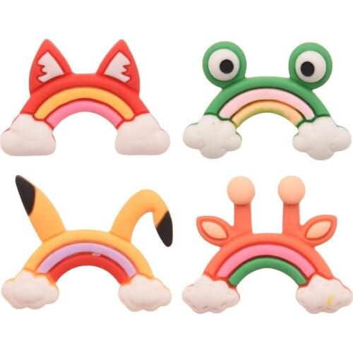 400PCS Boutique Hair Accessories for DIY Hair Ties Baby girls hairclips Supplies Craft Headwrap Resin Animal Ears Falt Back