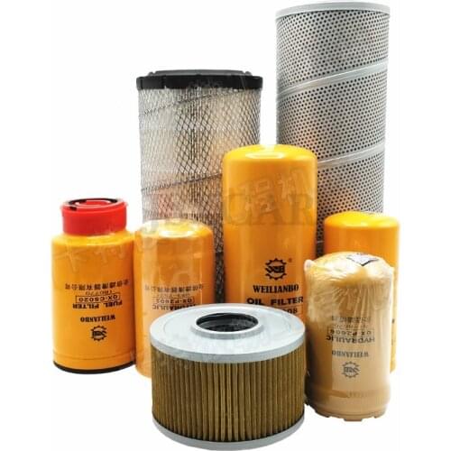 For CATERPILLAR CAT 312CD whole excavator filter supplies oil diesel Air filter high quality excavator accessories