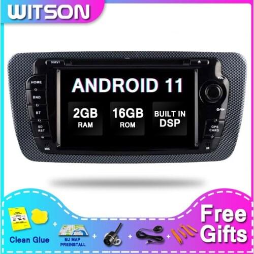 WITSON DSP 2GB 16 2Din Android 10 Car Multimedia Player For Android 10 For SEAT IBIZA Radio Audio GPS Glon
