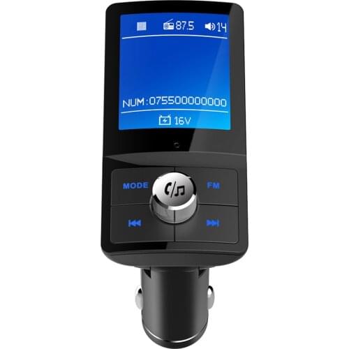 Bluetooth FM Transmitter Aux Charger Wireless Handsfree Adapter Car Kit MP3 Player with USB Ports