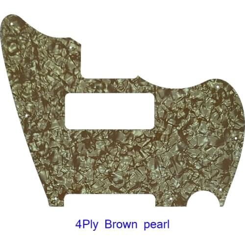 Pleroo Parts For US Fd Custom Standard 8 Screw Holes Telemaster P90 Guitar Pickguard Scratch Plate Multicolor Choice