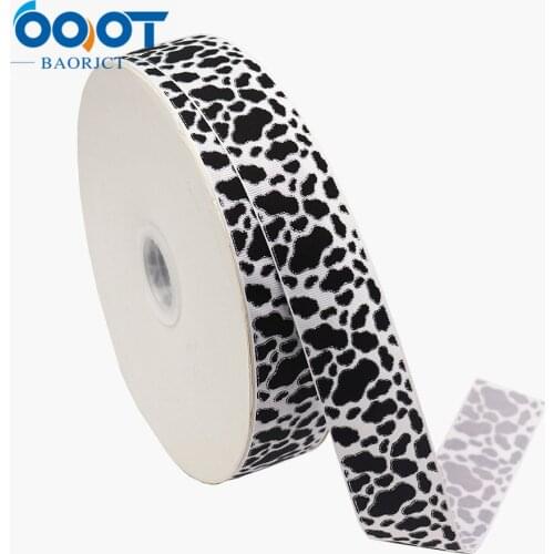 Cows Glitter Geometry Printed Grosgrain Ribbons,M-21409-407,38MM,10Yards Clothing Bow Cap DIY Decorations Materials