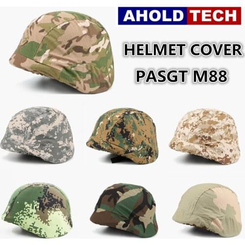Genuine Ballistic Bulletproof PASGT M88 Helmet Cover Cap For Tactical military airsolft paintball with ACU CP Jungle Digital