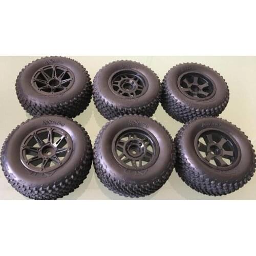 Orginal HPI 1/10 Racing 110mm short course tire set for slash SC-A10 HB10SC HQ727 2pcs