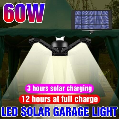 Outdoor Solar Pendant Light Indoor Hanging Solar Powered Shed Lights Waterproof Decoration Lamp for Barn Farm Garden Yard Bulb