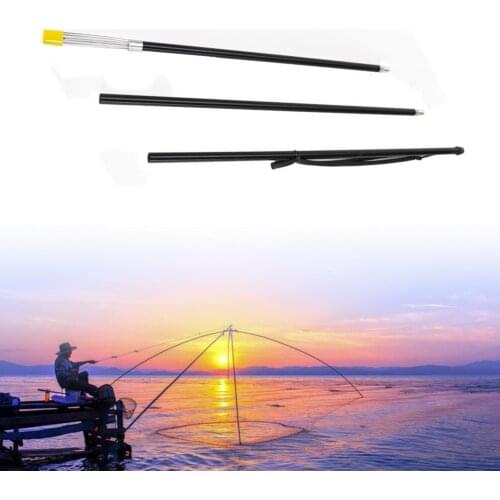 Fishing Harpoon 3 Piece Removable Aluminum Alloy Adjustable Fishing Gaff Hook Fishing Accessories