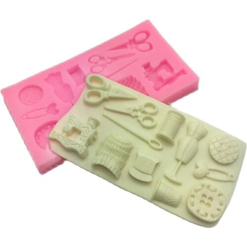 Many Kinds Tailor Tool Silicone Mold for DIY Chocolate Candy Pastry Dessert Decoration Fondant Mould Kitchenware Baking Tool
